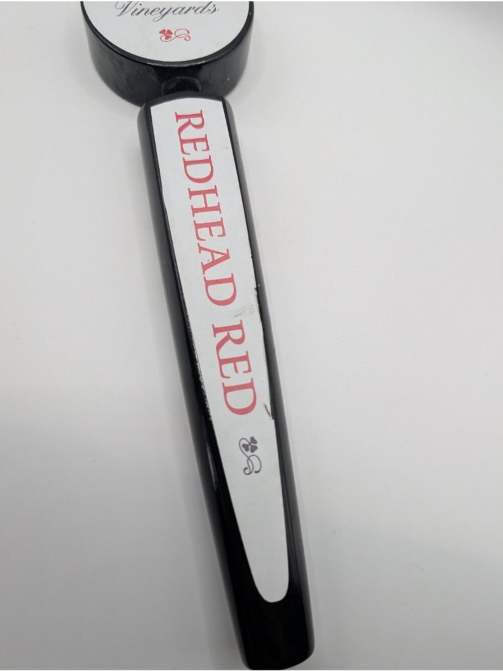 Ryan Patrick Vineyards Redhead Red Draft Beer Tap Handle  RARE - Picture 3 of 5